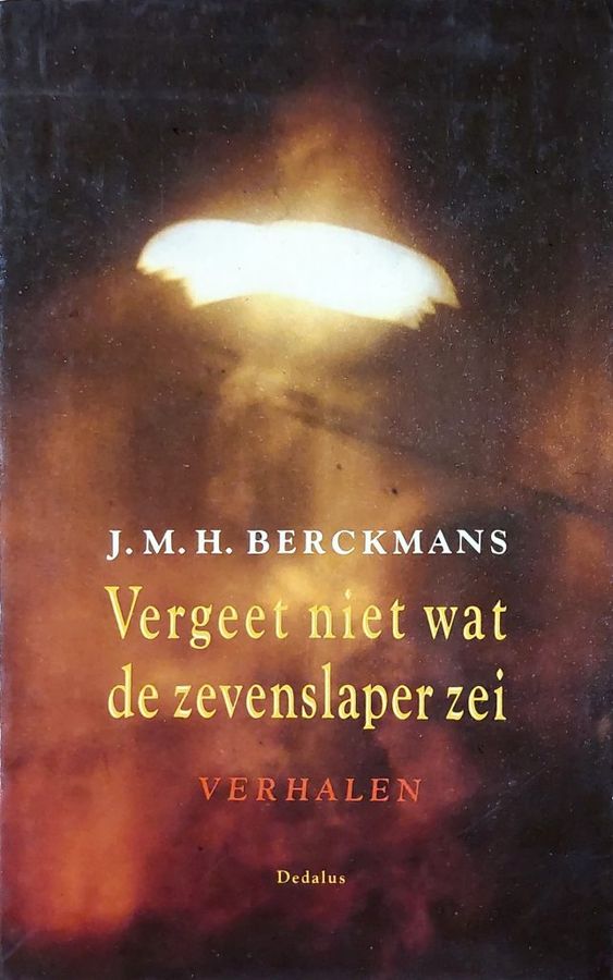 Boekomslag van Vergeet niet wat de zevenslaper zei