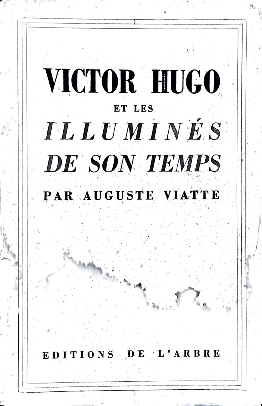 Boekomslag van Victor Hugo et les illuminés de son temps