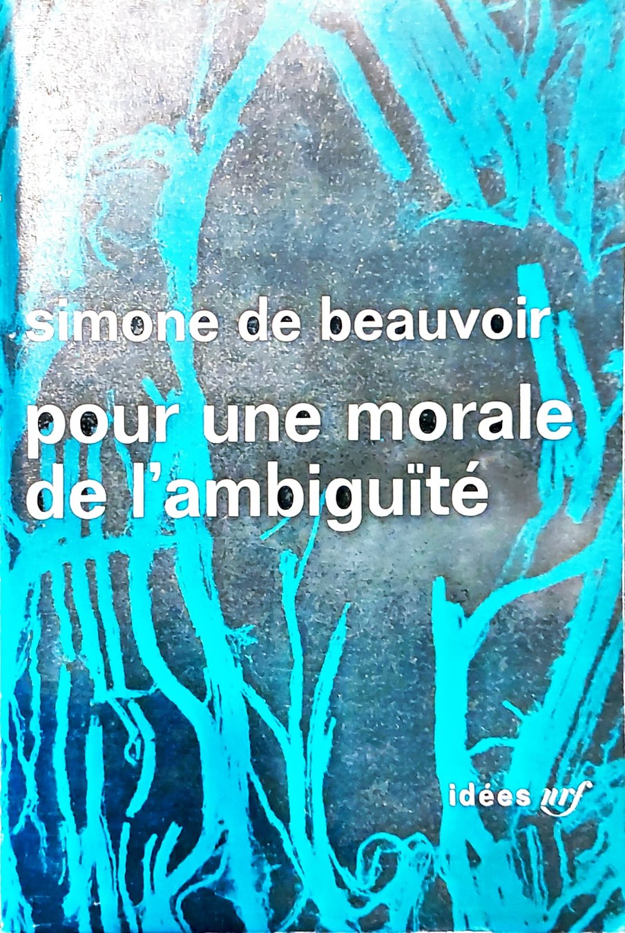 Boekomslag van Pour une morale de l’ambiguïté