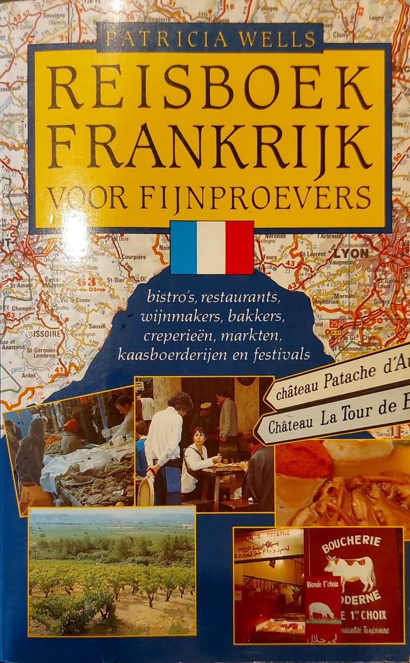 Boekomslag van Reisboek Frankrijk voor fijnproevers