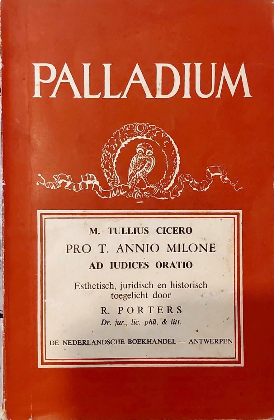 Boekomslag van Pro T. Annio Milone ad iudices oratio